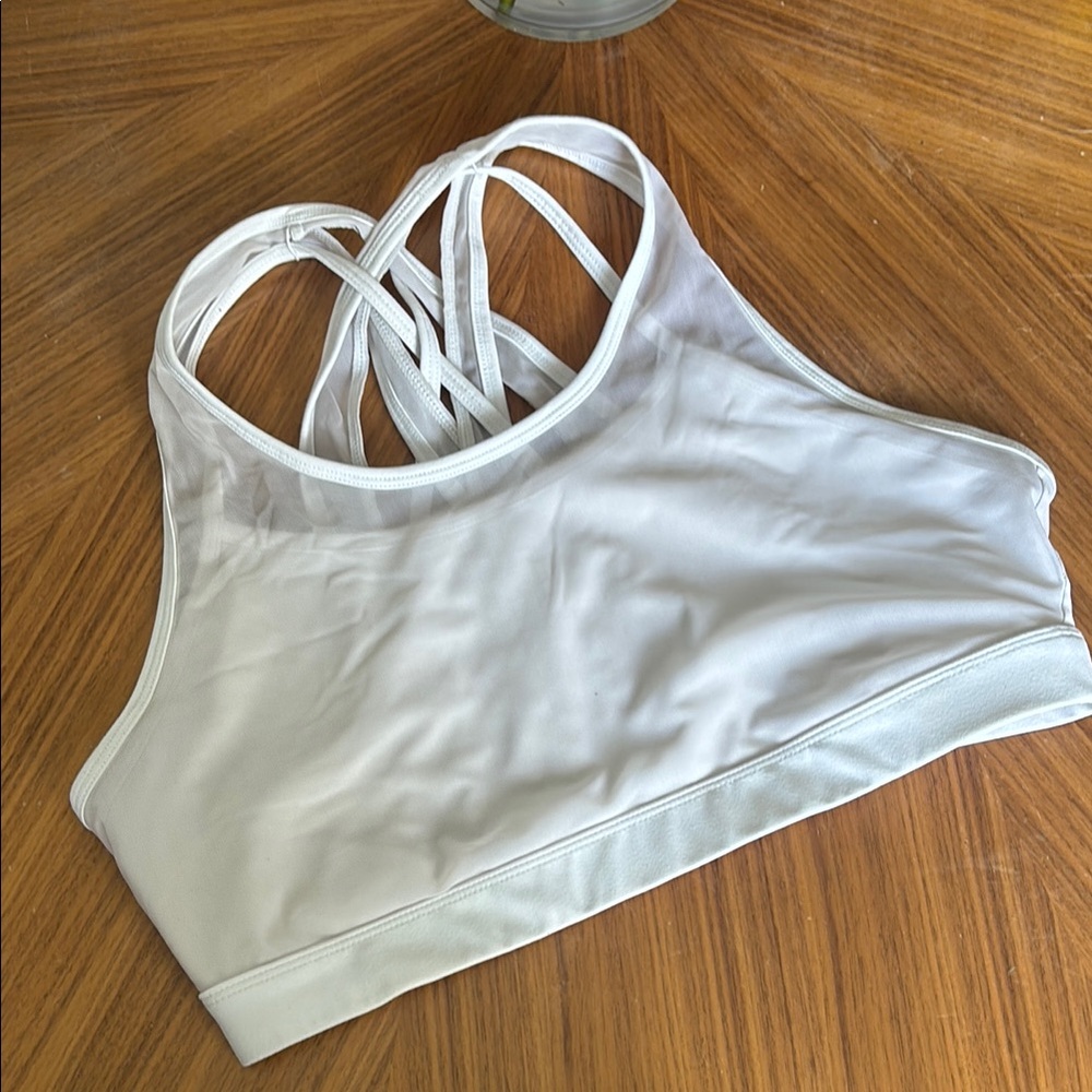 Fabletics White Sports Bra